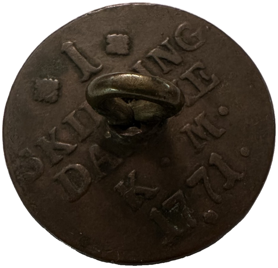 Button made with a 1771 skilling