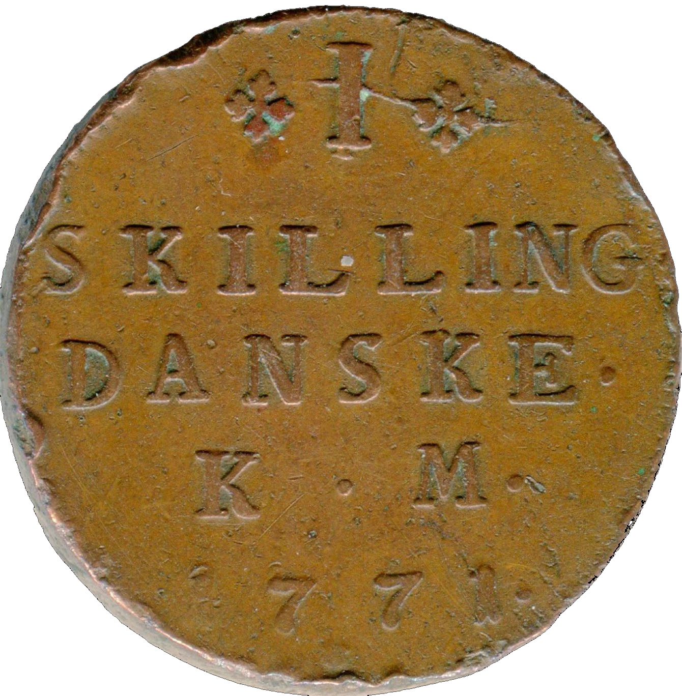 Representative coin for Copenhagen Type 1