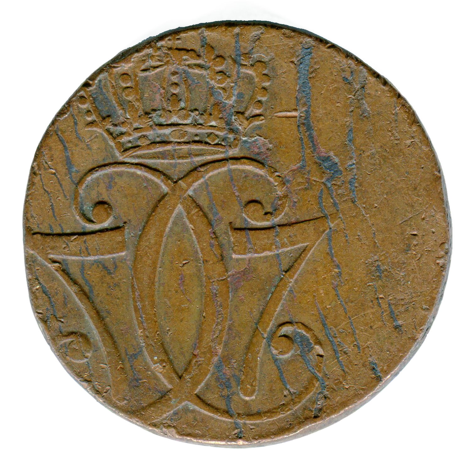 Off-Centre Strike, obverse